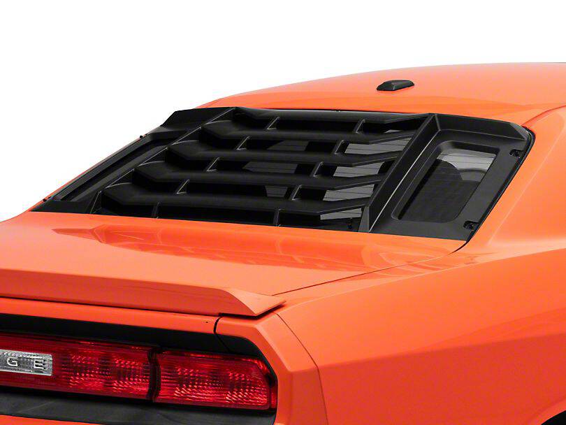 MP Bakrute Louvers - Mattsvart (CHALLENGER 08-21) - 2