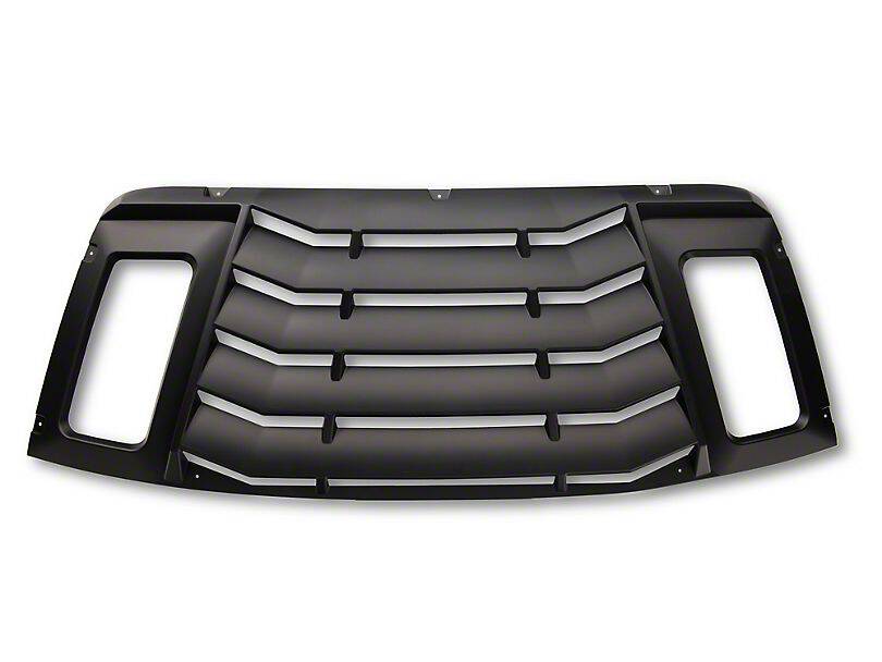 MP Bakrute Louvers - Mattsvart (CHALLENGER 08-21) - 7