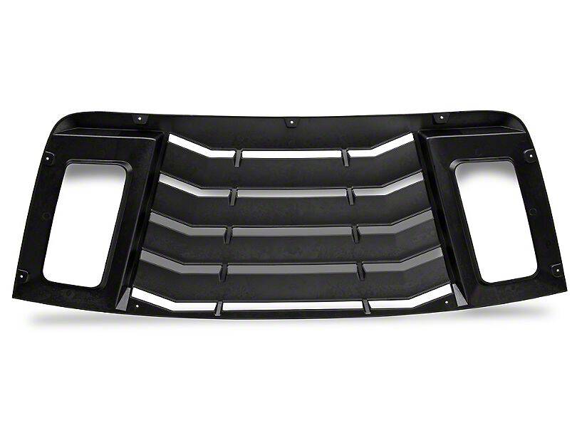 MP Bakrute Louvers - Mattsvart (CHALLENGER 08-21) - 8