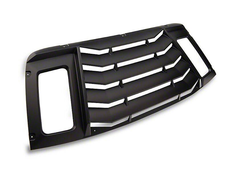 MP Bakrute Louvers - Mattsvart (CHALLENGER 08-21) - 6