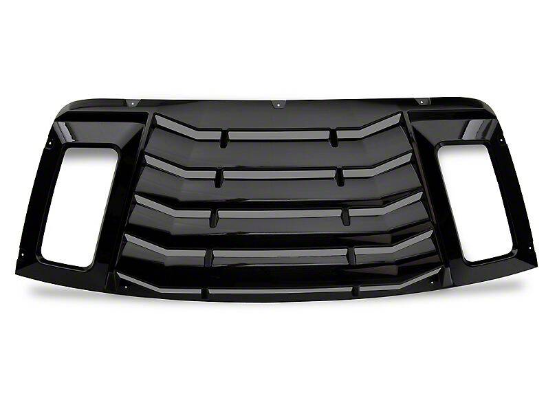 MP Bakrute Louvers -Blanksvart (CHALLENGER 08-21) - 8
