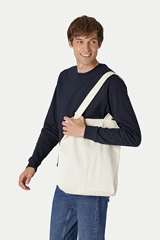 Tiger Cotton® Tygkasse med långa handtag - Natur - Tunn modell -  Neutral - EKO