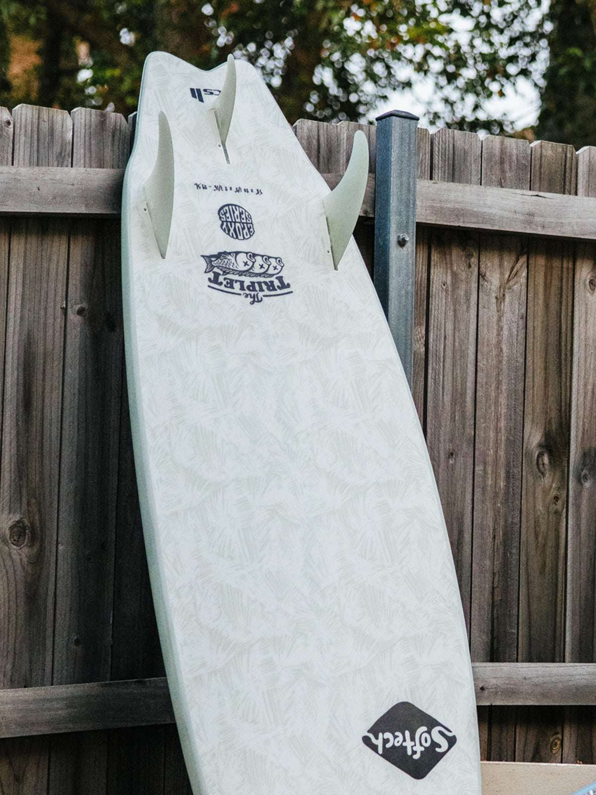 Softech wave surfing board The Triplet 6'3 - 3