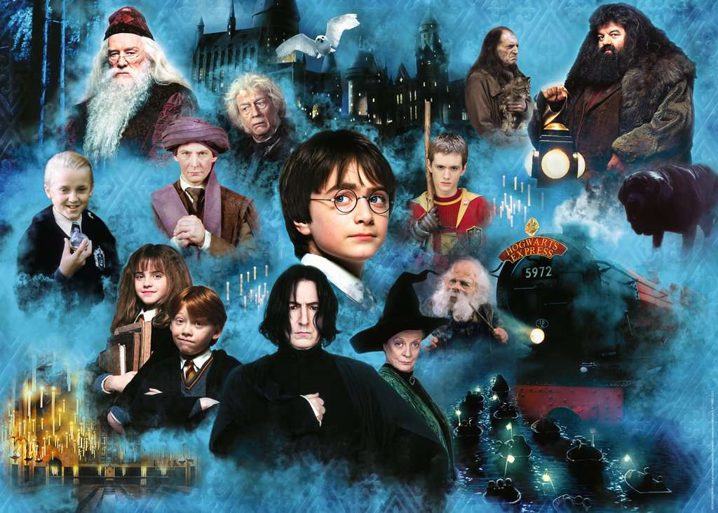 Harry Potter´s Magic World 1000 Bitar Ravensburger