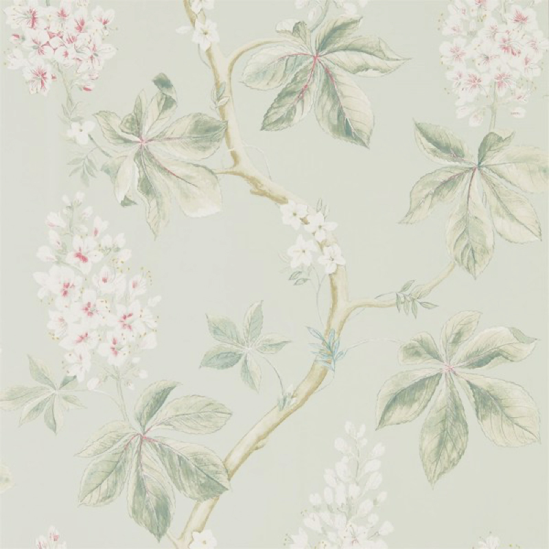 TAPET CHESTNUT TREE, Seaspray Peony