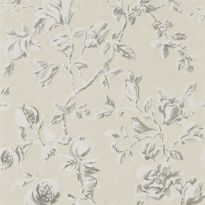 TAPET MAGNOLIA & POMEGRANATE, Ivory Charcoal