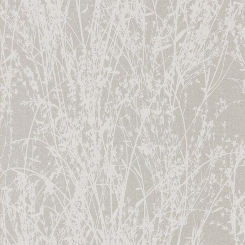 TAPET MEADOV CANVAS, White Grey