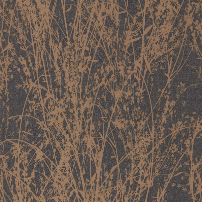 TAPET MEADOV CANVAS, Bronze Charcoal
