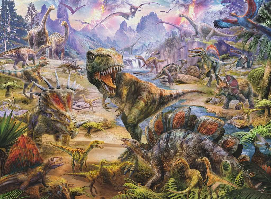 Gigantiska Dinosaurer 300 XXL Bitar Ravensburger