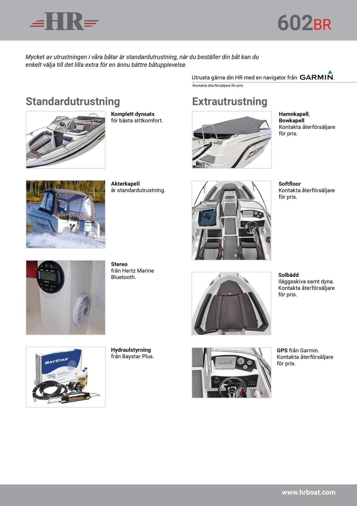 HR 602br produktblad - 2