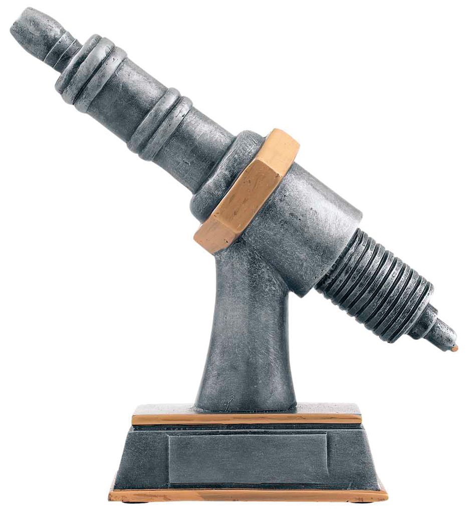 Tändstift Statyett - 135/160/200 mm - Pris inkl. text på skylt - 2