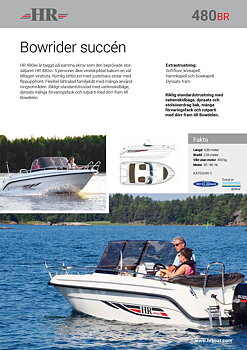 HR 480br produktblad