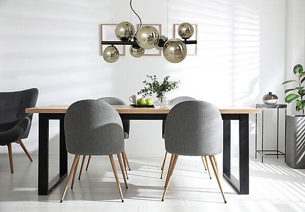 MOLEKYL taklampa L58, svart/rök - Aneta Lighting - 2