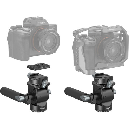 SMALLRIG 3457 Lightweight Fluid Video Head - 4