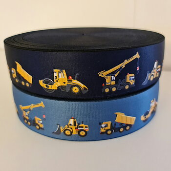 Resår 40mm - fordon marinblå