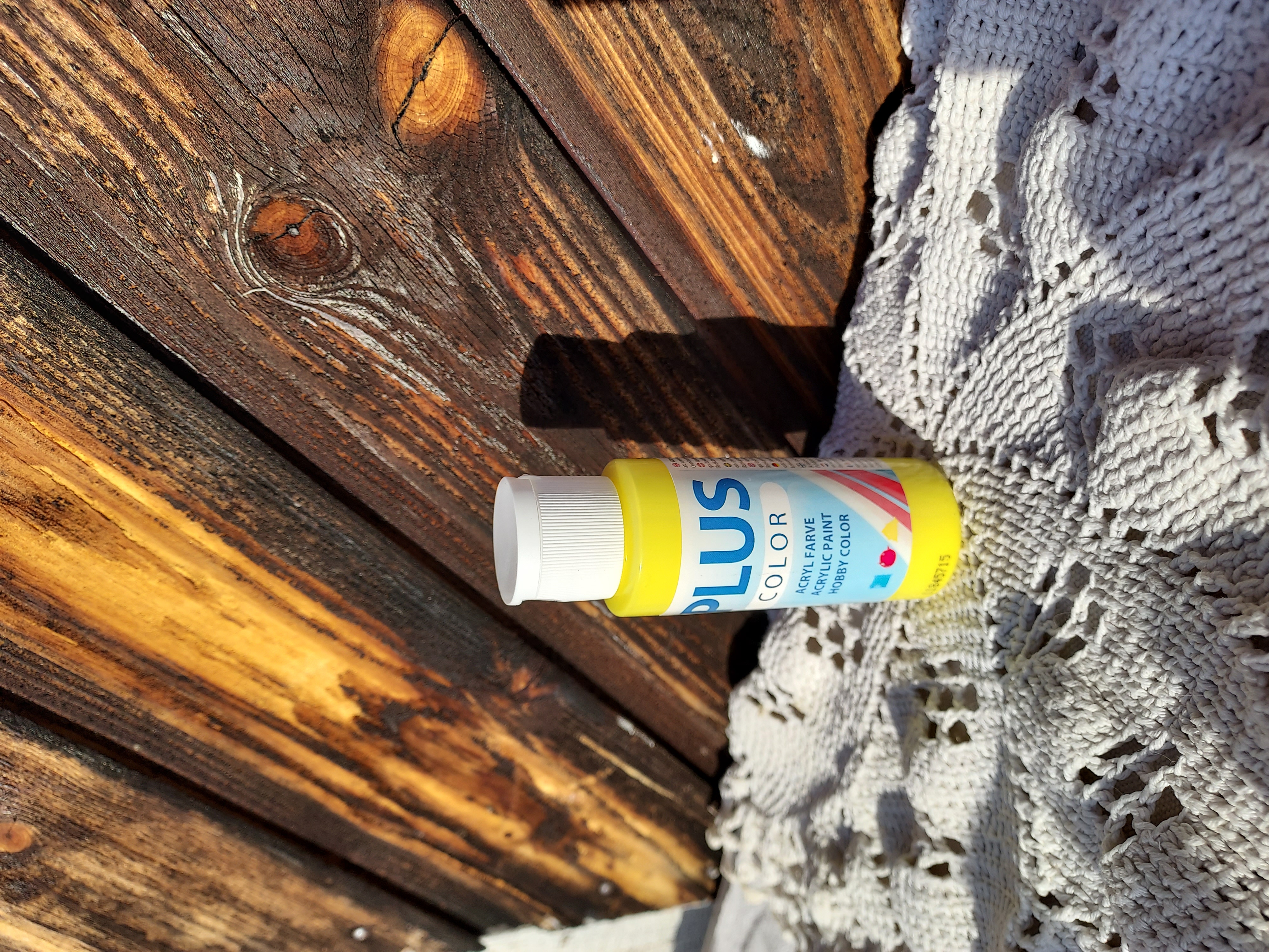 Akryl/hobbyfärg, 39633, Yellow ochre, 60ml