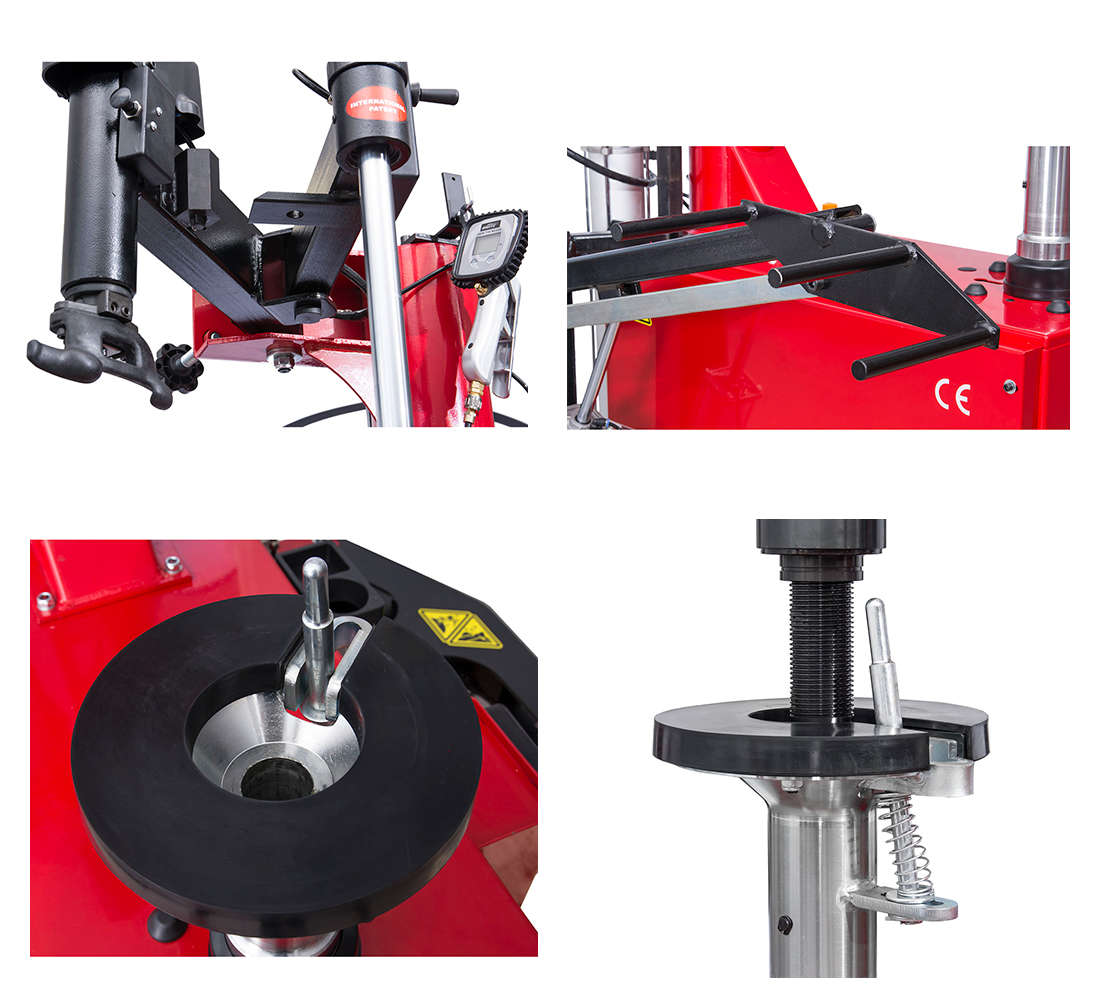 DÄCKMONTERINGSMASKIN  HALVAUTOMATISK M-215 - 6