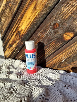 Akryl/hobbyfärg, 39628, Crimson red, 60ml