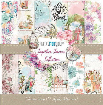 Paper for you Together forever 12x12 Inch Paper Pack 