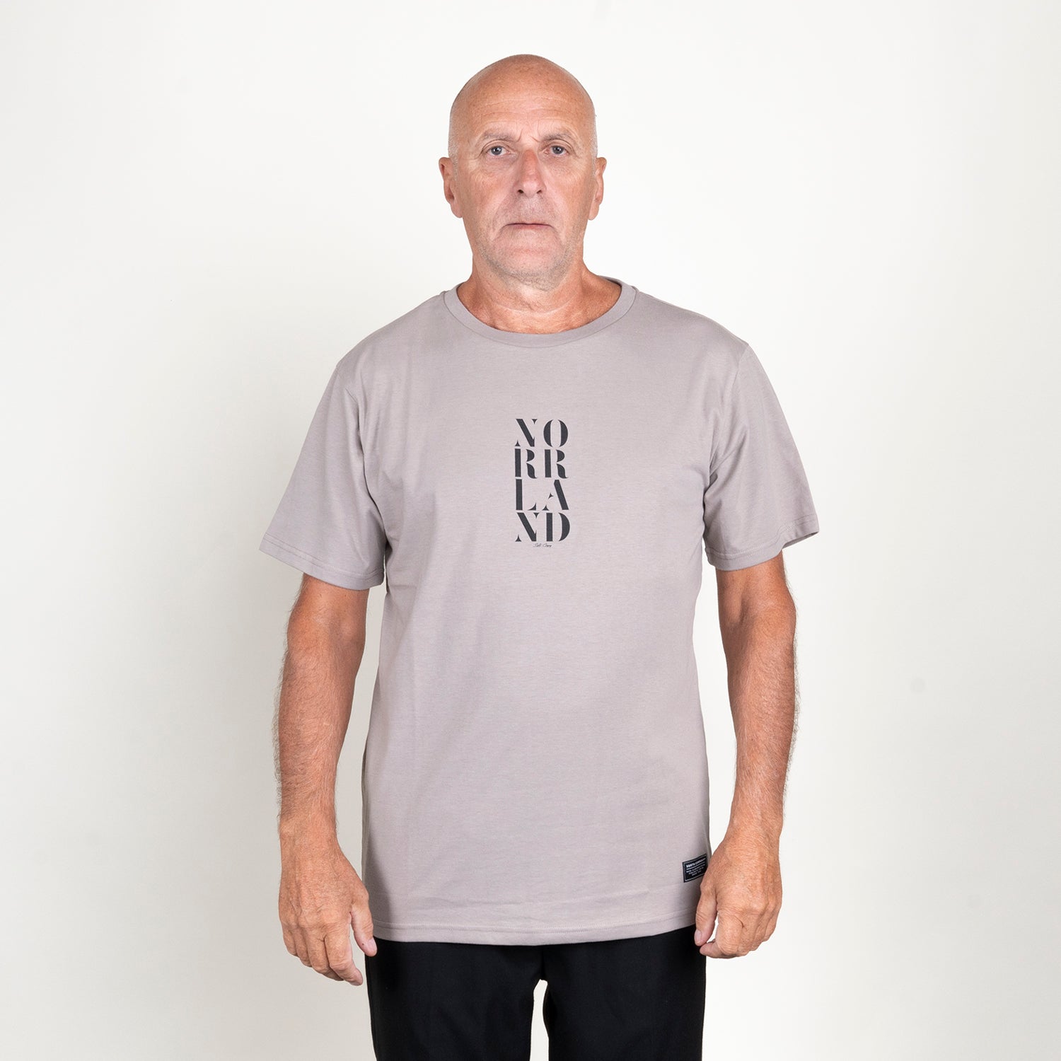 SQRTN Stencil 2 T-shirt Cinder Grey