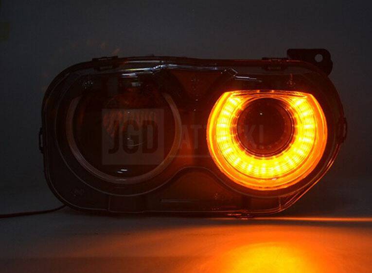 OE Style LED Projector Strålkastare - KITT (CHALLENGER 15-21) - 5
