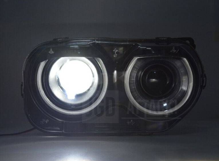 OE Style LED Projector Strålkastare - KITT (CHALLENGER 15-21) - 10