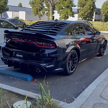 ROCK Style Spoiler - Blanksvart (CHARGER 15-21 all)
