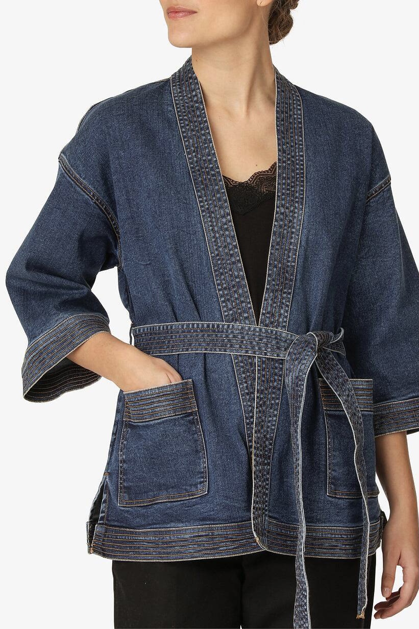 Noa Noa - Soft Denim Jacket Blue - 2