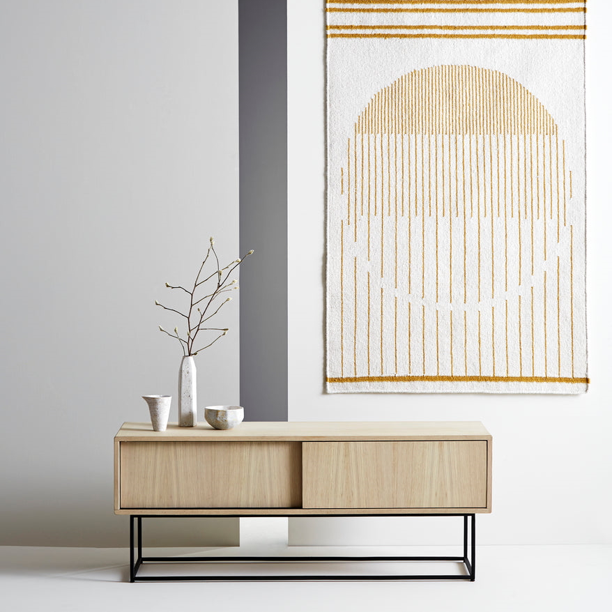 Virka Sideboard 120 cm låg ek Woud - 2
