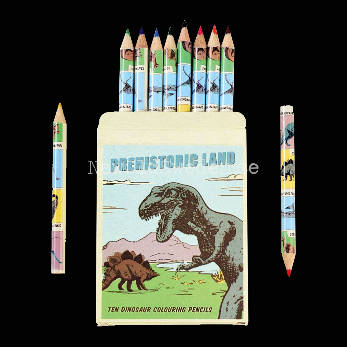 TEN COLOURING PENCILS - 2