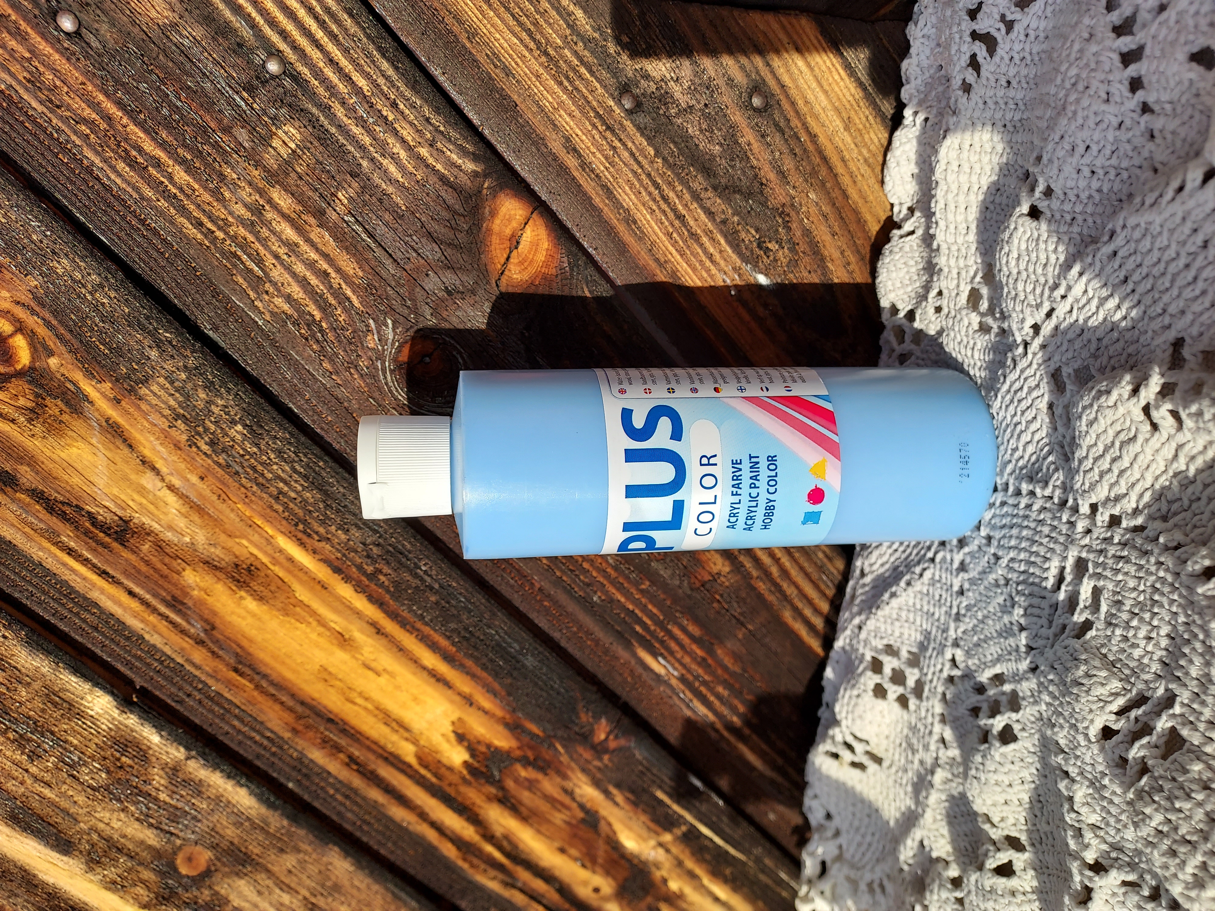 Akryl/hobbyfärg, 39443, Sky blue, 250ml