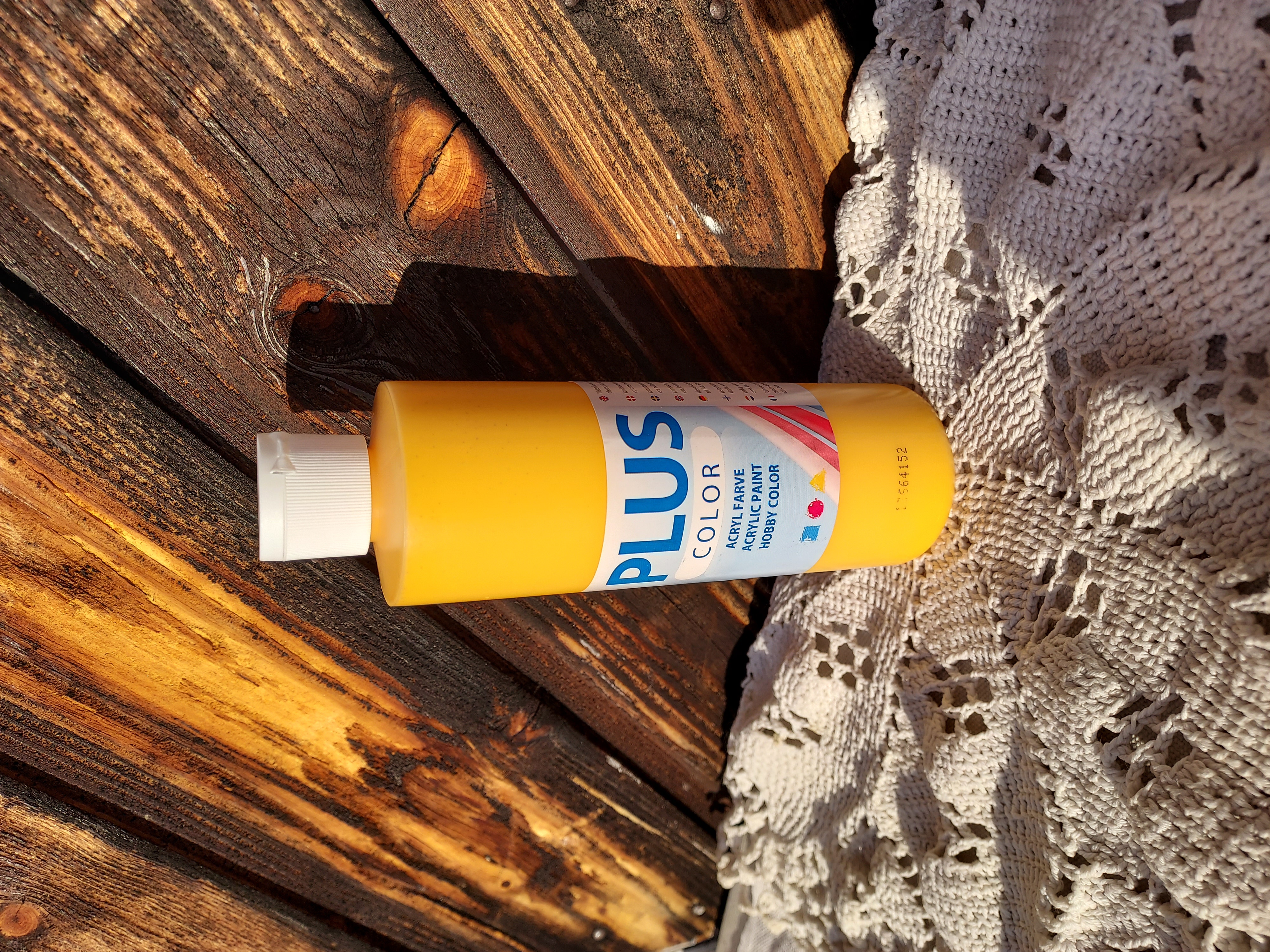 Akryl/hobbyfärg, 39432, Yellow sun, 250 ml 