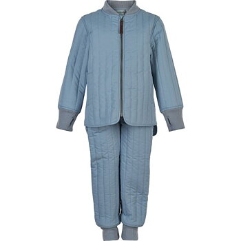 En fant thermal set solid dusty blue