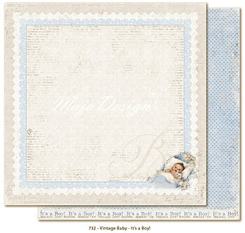 Maja Design Vintage Baby - It´s a Boy