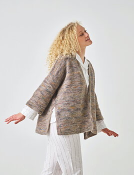 Rätstickad kimono - Kamma by Permin