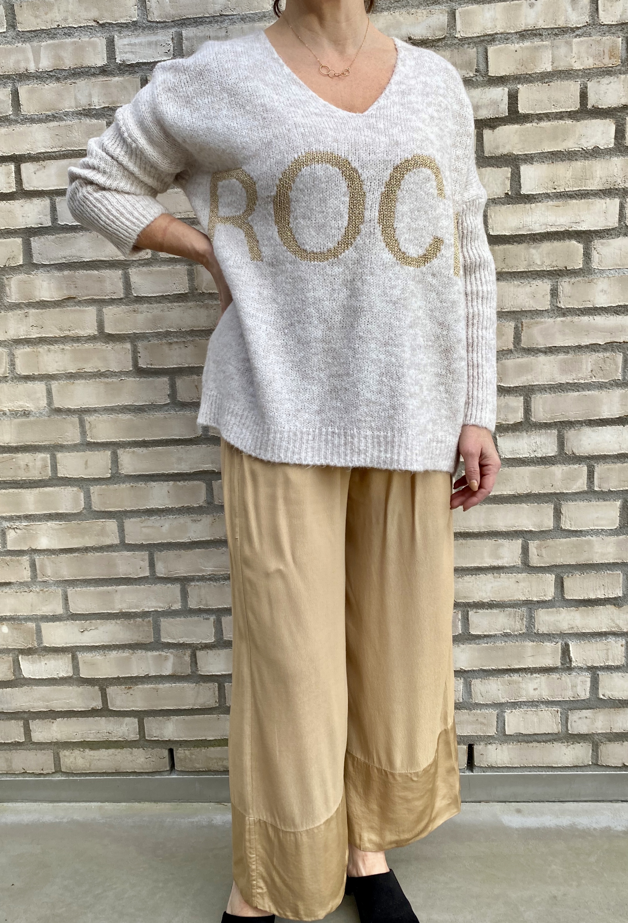 Auphoria Byxa Lizzy Camel - 3