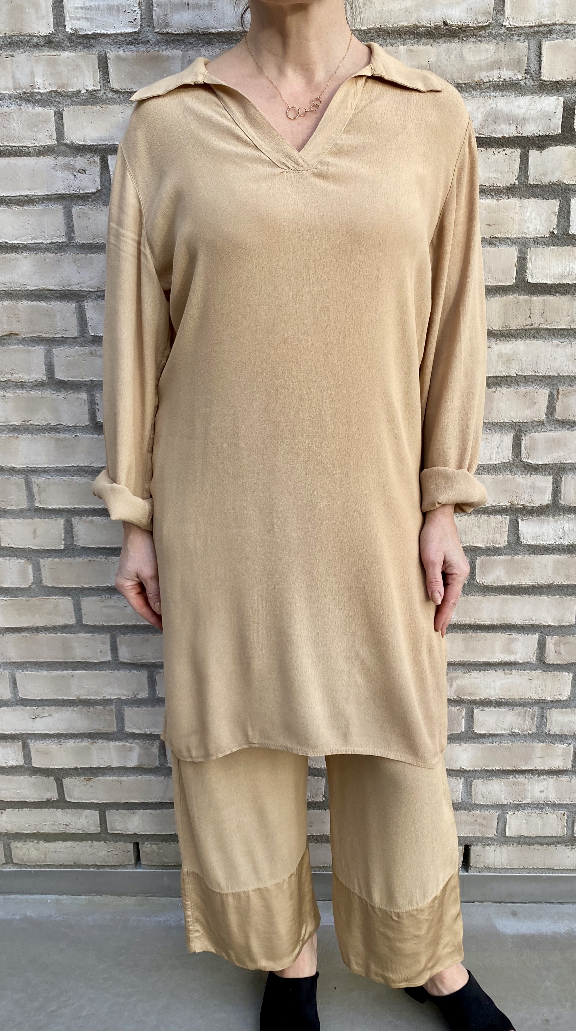 Auphoria Klänning Lizzy Camel - 3