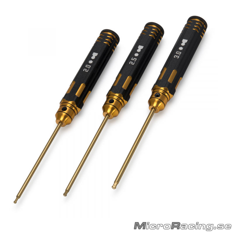 M-DRIVE - Wrench Tool Ball Hex 2, 2.5 & 3mm