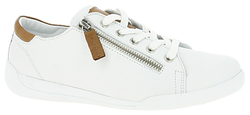 Charlotte of Sweden Dragkedja White/Brandy