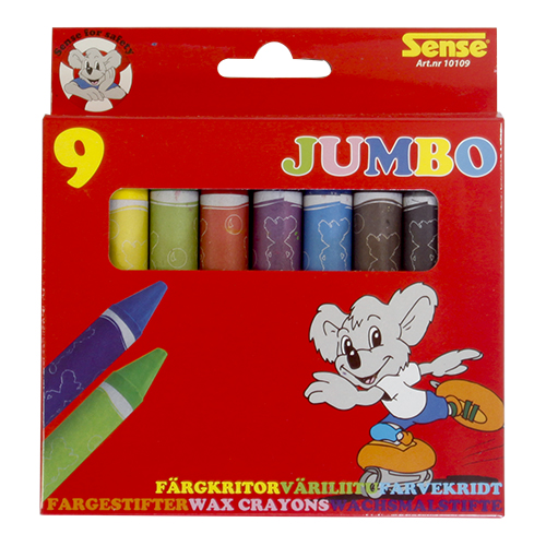 Sense Vaxkritor Jumbo 9-Pack