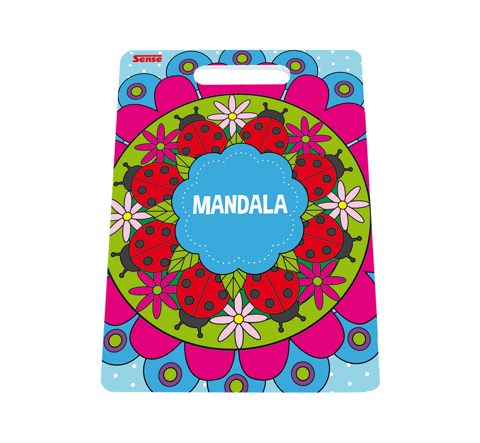 Sense Mandala Målarbok Fsc