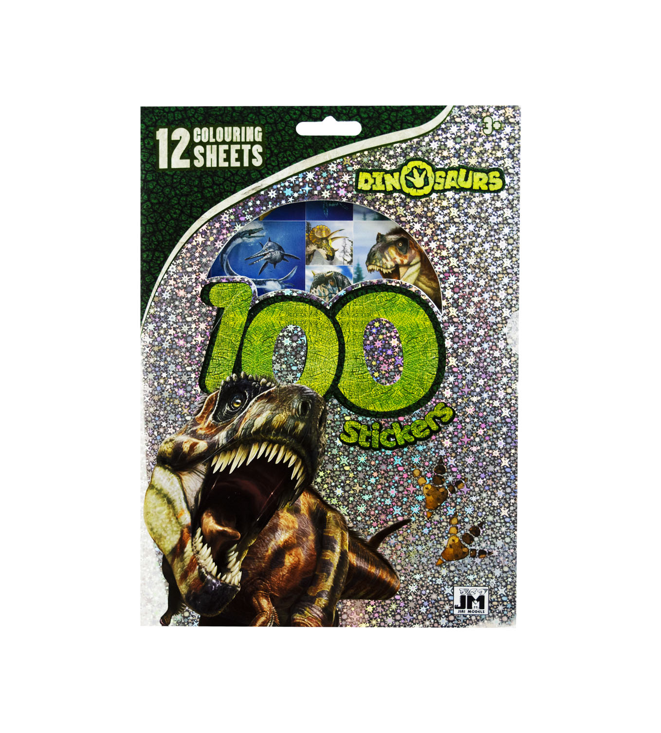 Sense Dino 100 Stickers Hologram