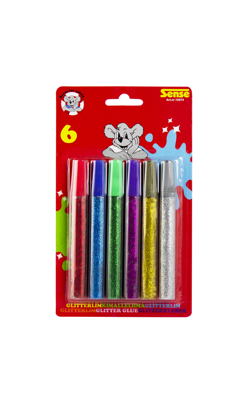 Sense Glitterlim 6-Pack