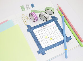 Sense Glittertejp 4-Pack