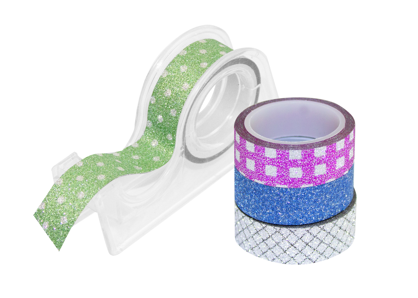 Sense Glittertejp 4-Pack - 3