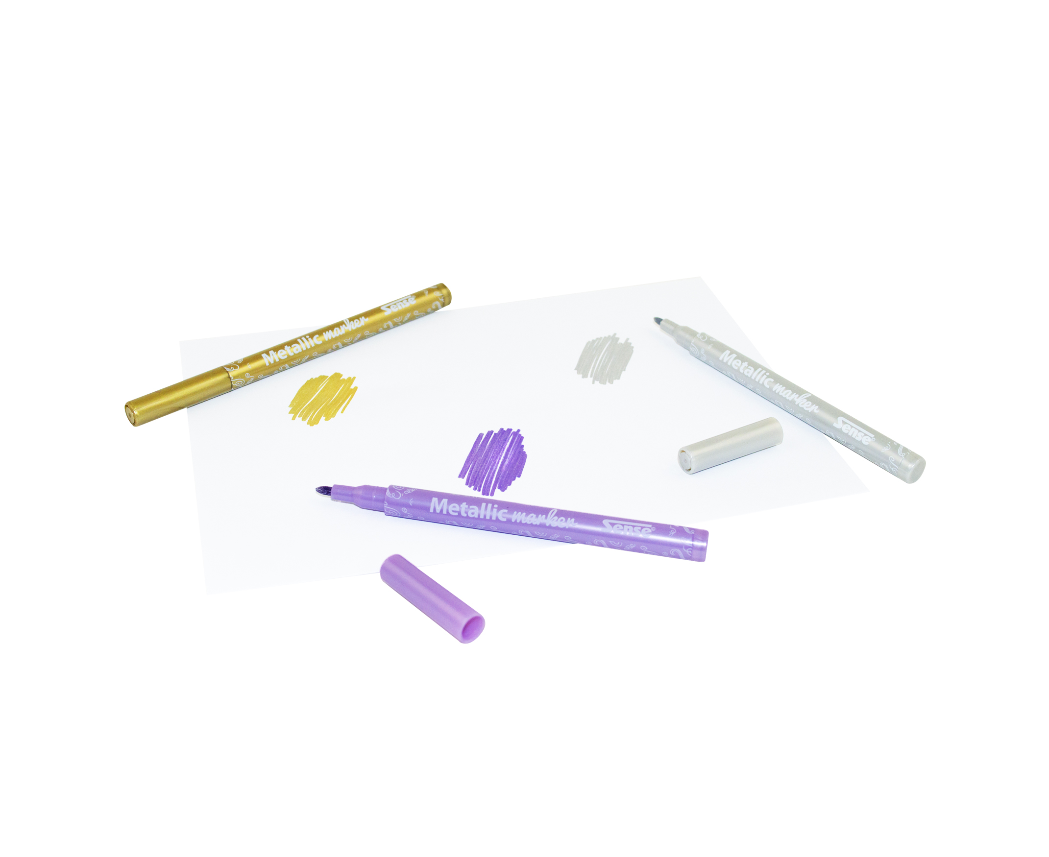 Sense Metallic Markers 10-Pack - 3