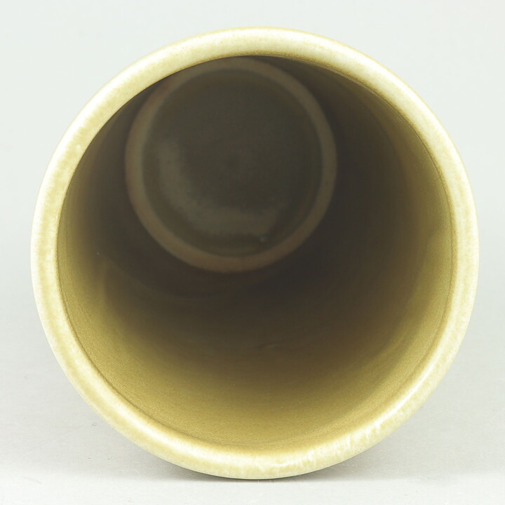 グナー・ニールンド  Ritziシリーズ   黄色いシリンダーのベース  Vase  (16cm)  1960年代