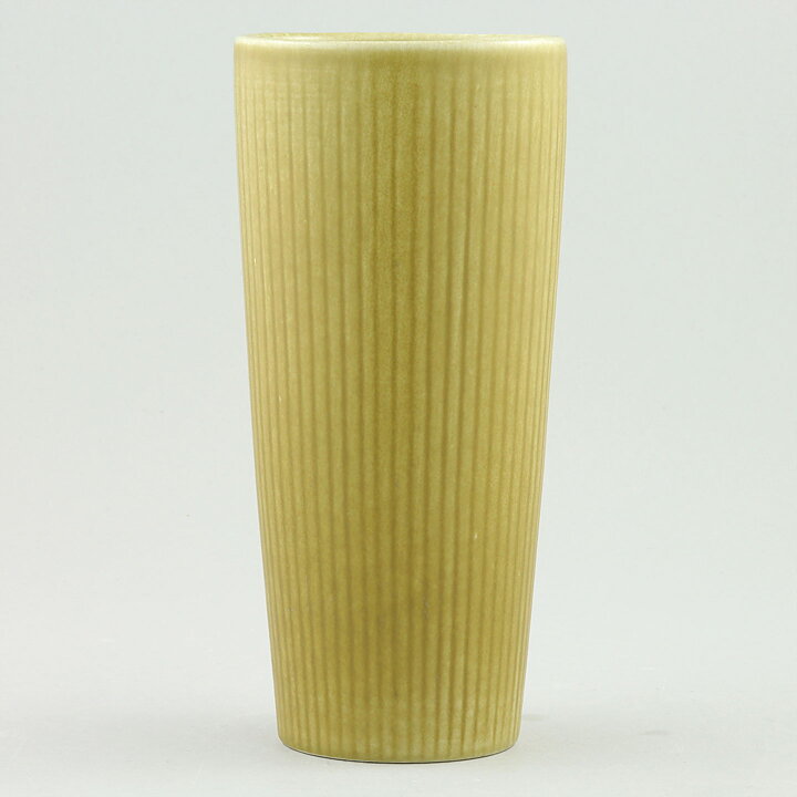 グナー・ニールンド  Ritziシリーズ   黄色いシリンダーのベース  Vase  (16cm)  1960年代