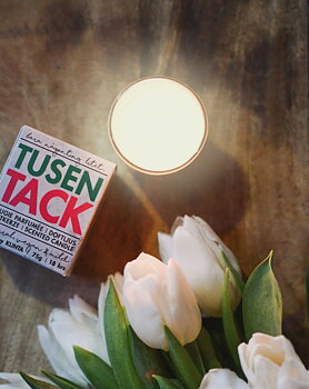 Doftljus, Tusen Tack, från Klinta