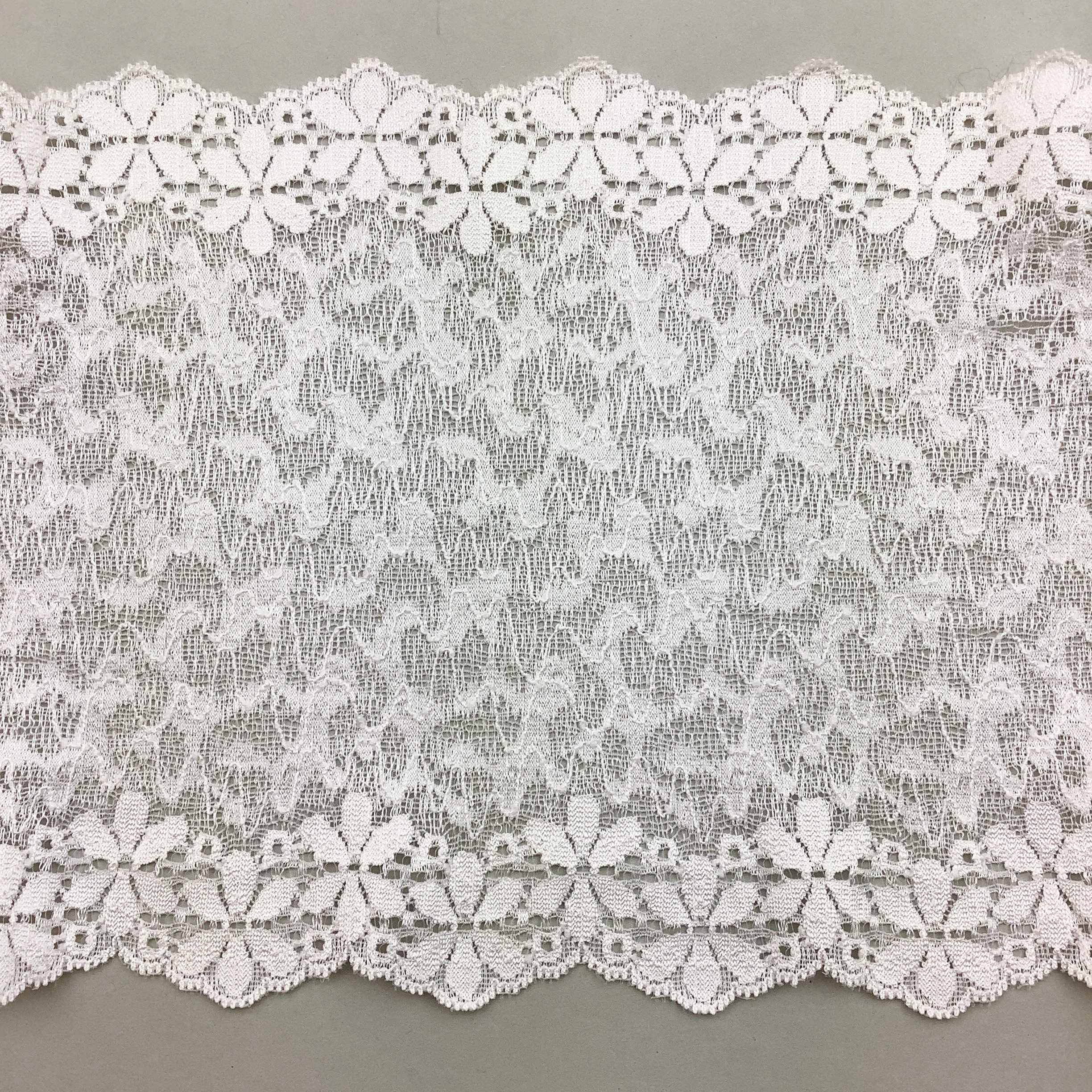 Stretch lace Offwhite 19cm - TE475